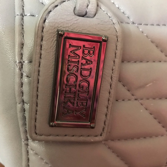 Badgley Mischka Frankie Handbag In Dove - Picture 6 of 7